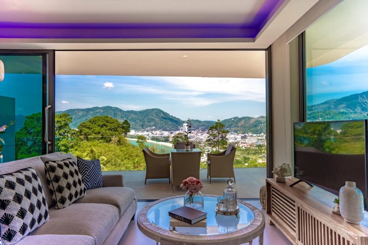 芭东高地酒店【Sha认证】 Patong 外观 照片 View from a residence at The View